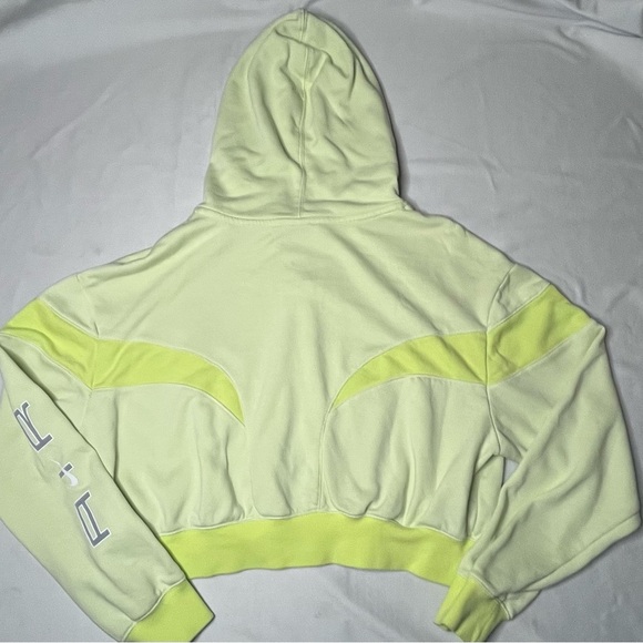 Nike Women's Light Cream and Yellow Zip-Up Jacket - Picture 9 of 11